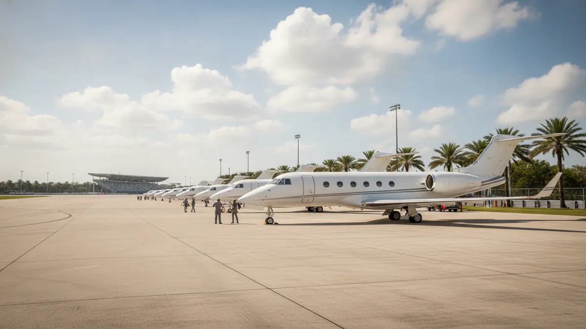 Private jet to Miami Grand Prix Private jet to Miami Grand Prix: business jets arriving for Formula 1 Miami Grand Prix